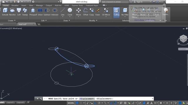 MECHANICAL 3D STEEL REBAR IN AUTOCAD 2018( WITH DETAIL OF COMMAND USED IN MODELING) смотреть онлайн