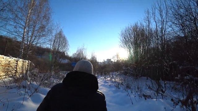 После метелей гуляем в солнечную морозную погоду. 13 дек 2022 смотреть онлайн