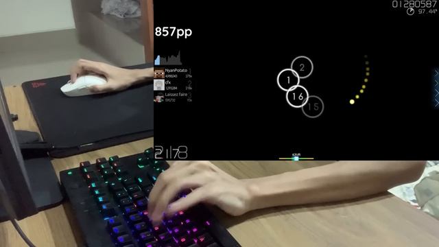 #1 osu player in 2024 be like... смотреть онлайн