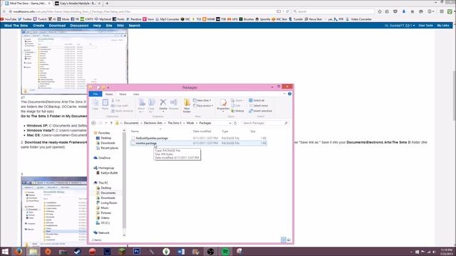 Sims 3: How to Install Custom Content! смотреть онлайн