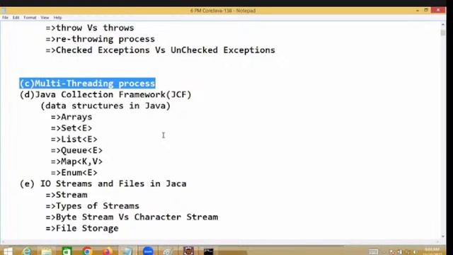 Chandrakant Shrivastava--17-11-22---JAVA FULL STACK DEVELOPMENT CORE JAVA смотреть онлайн