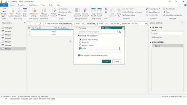 11 #PL300 | #Merge Query Left & Right Anti | #PowerBI #DataAnalyst Exam Certif Guide by #VikasNegi смотреть онлайн