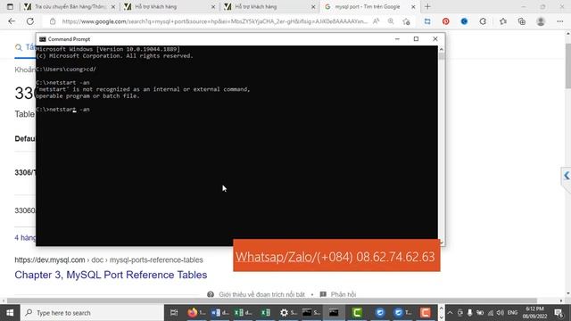 Kiểm tra PC máy tính có đang dùng Port 3306/TCP của MySQL không- HocVaz365 смотреть онлайн
