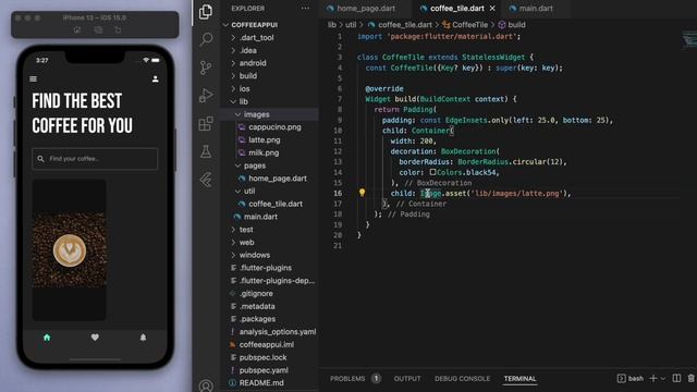 coffee UI ??? cloning dribbble designs using FLUTTER ♡ смотреть онлайн