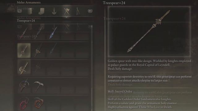 Elden Ring: Amazing Treespear! Has HOLY Damage! & Can Be Imbued With MAGIC! How To Get It TODAY! смотреть онлайн