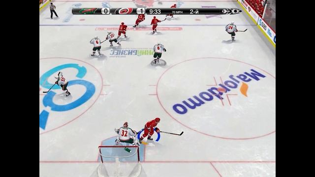 Игра ХОККЕЙ: "Каролина Харрикейнз" - "Миннесота Уайлд" NHL смотреть онлайн