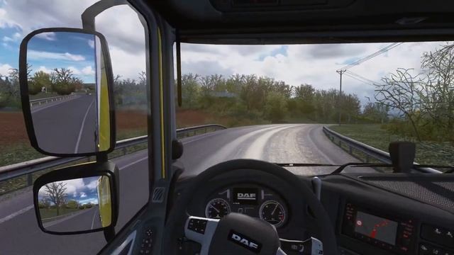 Euro Truck Simulator 2 | DAF XF106 SSC Waberer's Vásárosnamény - Sümeg смотреть онлайн