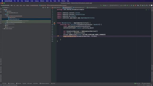 0119 Broadcast Receiver in Android смотреть онлайн