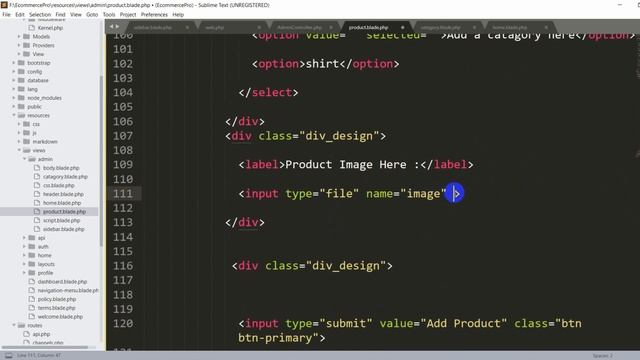 #7 Adding Product | Laravel E-commerce Prroject Tutorial From Beginner to Advance смотреть онлайн