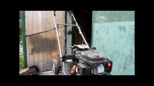 газонокосилка CARVER LMG 2646DM HOBBY снятие стартера