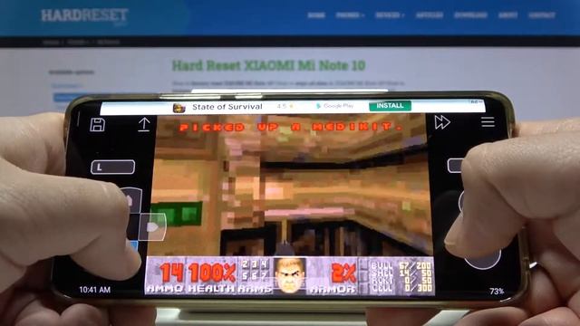 DOOM II on XIAOMI Mi Note 10 – DOOM II NES Version on Android Device смотреть онлайн