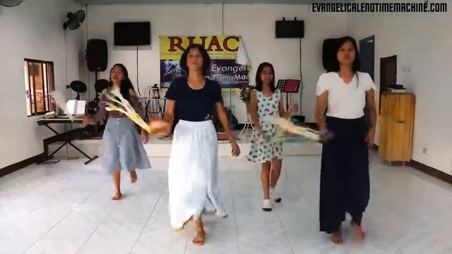 Maga-singgit, Maga-awit Tambourine Dance | Church Ruach