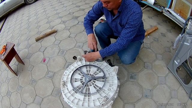 Восстановление стиральной машины Hisens (6кг)- part2 смотреть онлайн