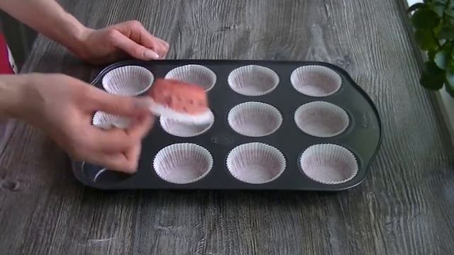 Кексы со сгущенкой//Маффины со сгущенкой смотреть онлайн