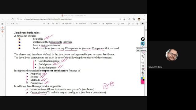 WT L46 Java Beans BDK 2 смотреть онлайн