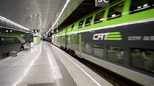 CAT - Vienna City Airport Train, Flughafen Wien смотреть онлайн