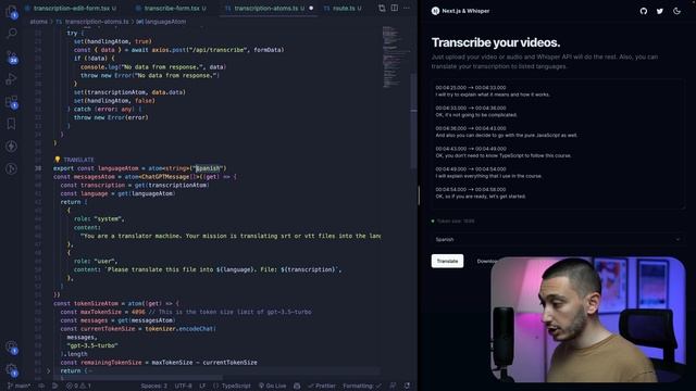 Transcribe and Translate Videos with Whisper API and Next.js смотреть онлайн
