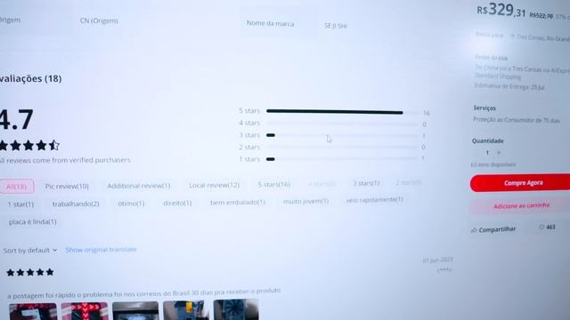 COMPREI ESSA RX 580 DE 300 REAIS DO ALIEXPRESS ESPERANDO INCOMODAÇÃO смотреть онлайн