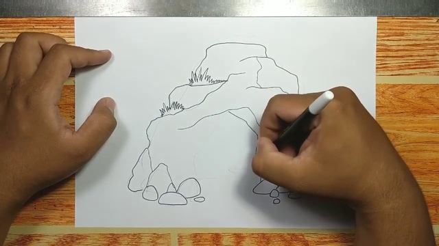 How to draw CAVE step by step смотреть онлайн