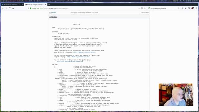 Trayer - A Lightweight System Tray For Your Linux Desktop смотреть онлайн