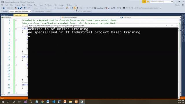sealed keyword for class смотреть онлайн