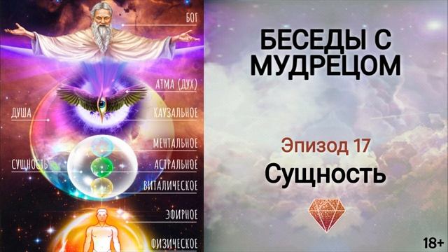 Книга "Беседы с мудрецом" - эпизод 17. Что такое сущность человека? Предназначение человека. Сиддхи смотреть онлайн