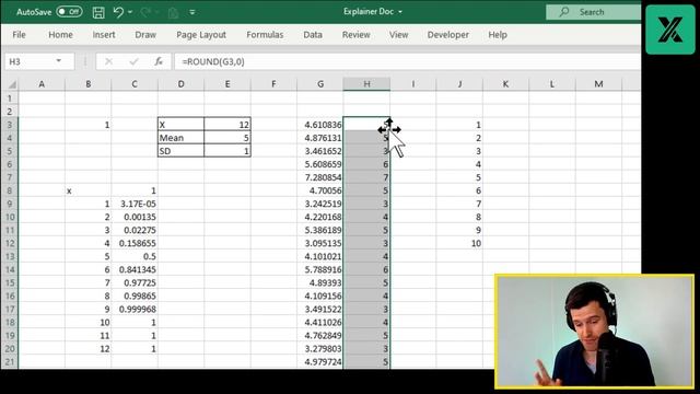 How To Use The NORM.INV Function (Normal Distribution In Excel Part 3) смотреть онлайн