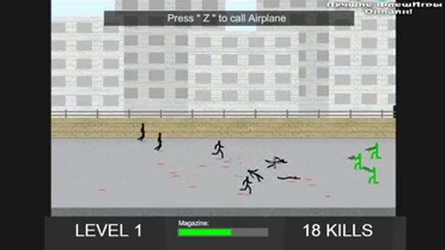 Игра зеленые человечки против зомби смотреть онлайн