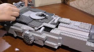 Атака повстанцев на разрушитель. Лего звездные воийны. Не из набора