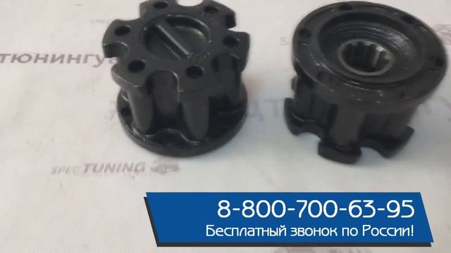 Муфта отключения передних колес (хабы) (АДС) для УАЗ смотреть онлайн