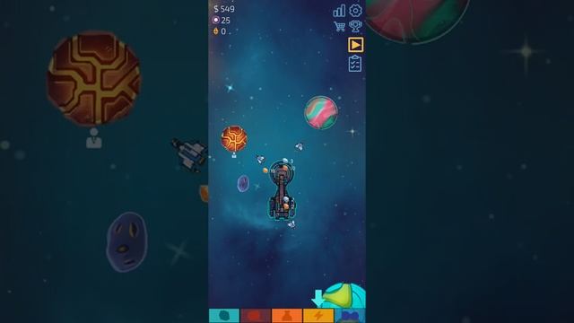 Idle Planet Miner - первый взгляд смотреть онлайн