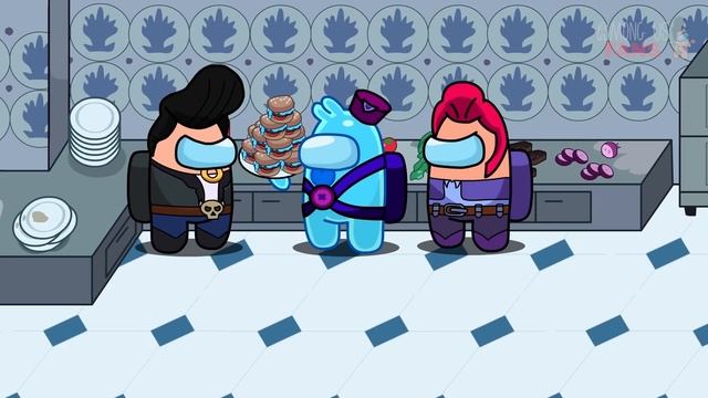 SQUEAK in Among Us ◉ funny animation - 1000 iQ impostor смотреть онлайн