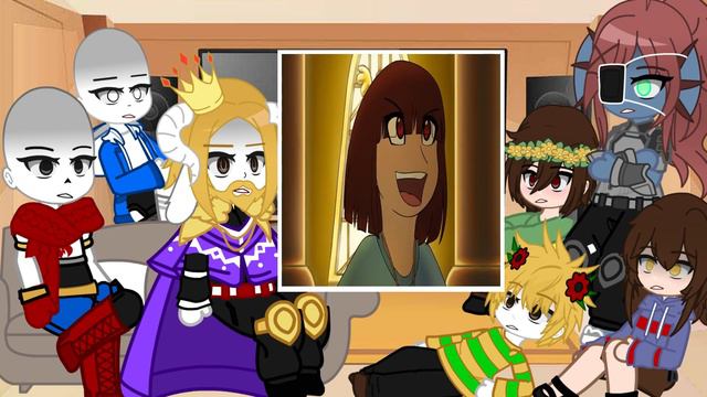 Undertale react to Stronger Than You - Undertale Animation Parody || Sans || Gacha Reacts смотреть онлайн