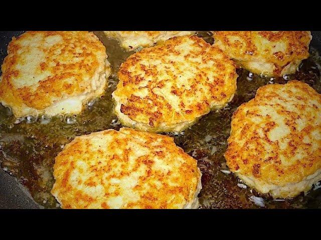 Котлетки ТАЮТ ВО РТУ, а к Фаршу Руками даже НЕ Прикасаюсь! Самые СОЧНЫЕ и НЕЖНЫЕ КОТЛЕТЫ из Курицы! смотреть онлайн