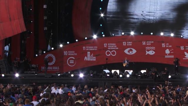 ED SHEERAN performs DON'T at the Global Citizen Festival 2015 live смотреть онлайн