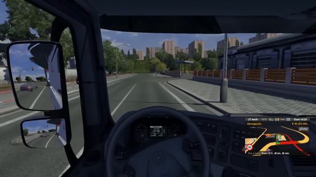 Euro Truck Simulator 2 - Mercedes Benz Axor Tunada no estilo смотреть онлайн