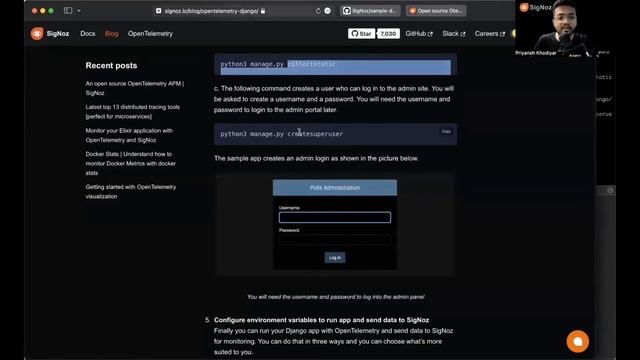 Django - Monitoring Django Application performance with OpenTelemetry смотреть онлайн