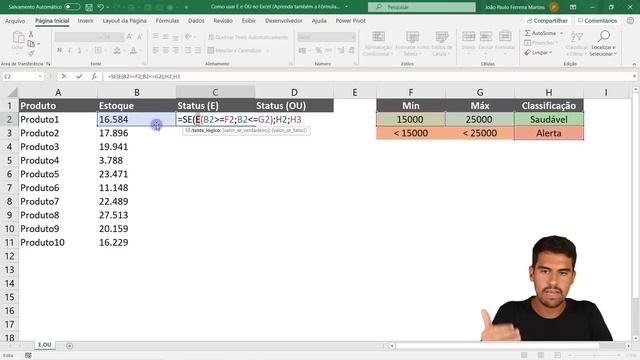 Como usar E e OU no Excel - (Aprenda também a Fórmula SE) смотреть онлайн