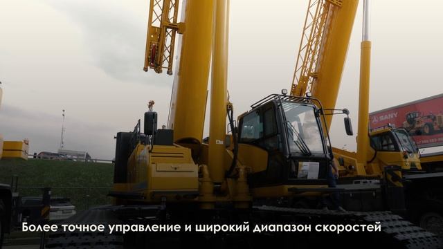 Обзор на гусеничный кран XCMG XGC100T — Только важное смотреть онлайн