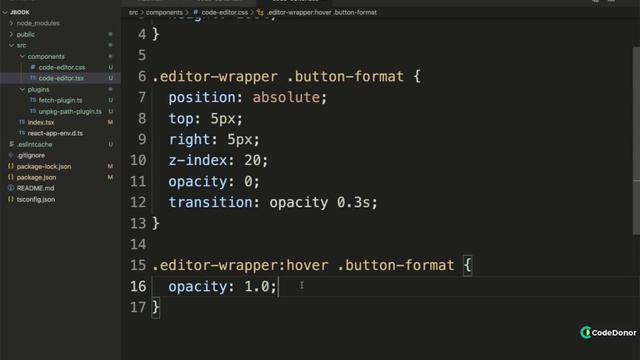 129. Floating the Format Button | React with Typescript смотреть онлайн