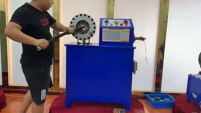 Обзор опрессовочного станка для РВД с функцией окорки