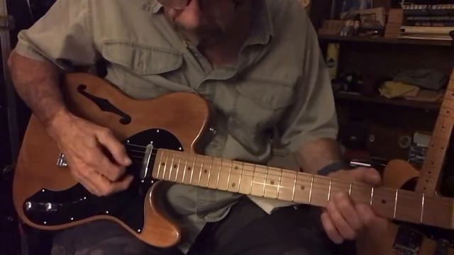 Aged In Oak by Steve, Yamaha LS6m and thinline telecaster copy смотреть онлайн