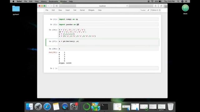 Python Module 13-1 : Pandas смотреть онлайн
