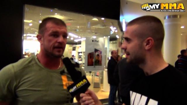 PAUL SŁOWIŃSKI przed KSW 24 - Blue City, Warszawa 25.09.2013 r. смотреть онлайн
