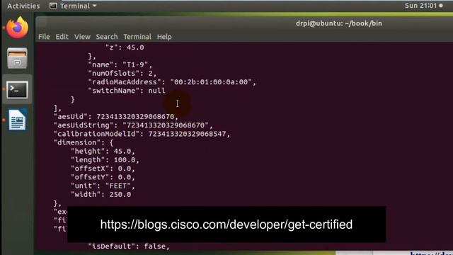 Use Python to get data from a Cisco device | REST and JSON demo смотреть онлайн