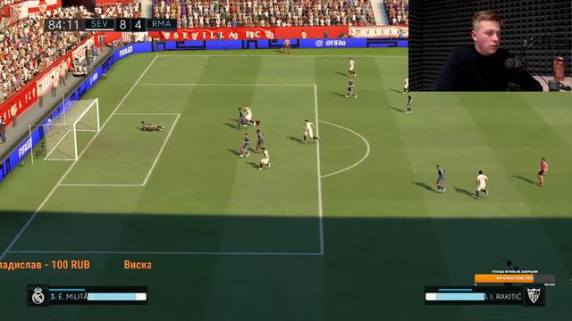 Карьера FIFA22 за Реал Мадрид #5//Идем за ЛЧ смотреть онлайн