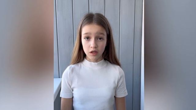 Бедретдинова Сафия 11 лет, рост 150 визитка актера