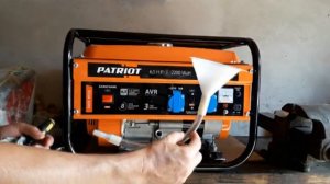 Замена масла в генераторе (бензогенераторе), ТО