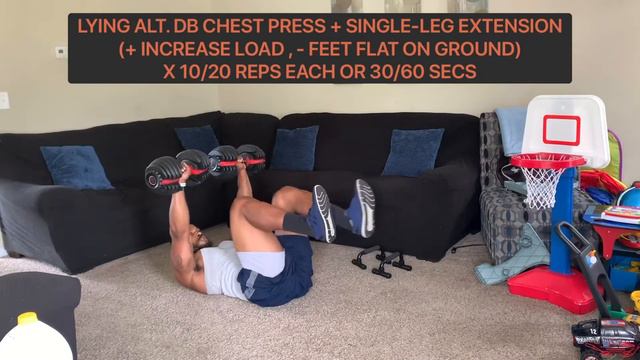 DT FITNESS 365 WORKOUT - DUMBBELL - UPPER-BODY (PUSH): QUADSET #1 смотреть онлайн