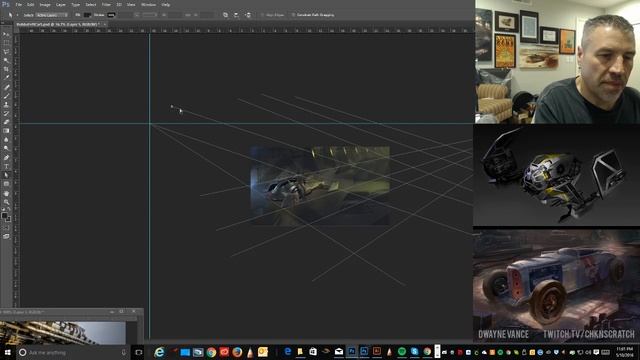 Setting up a perspective grid in photoshop смотреть онлайн